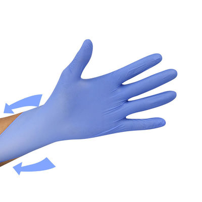 High Quality Wholesale Hand Care Healthy Nitrile Gloves Medical-Grade Powder Free Non Sterile Flexibility