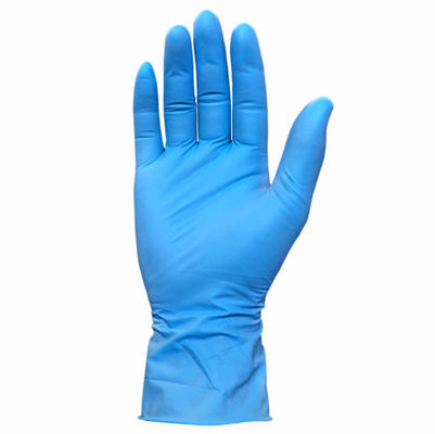 FDA 510K Disposable Medical Nitrile Gloves , 8 Mil Disposable Nitrile Gloves
